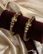 Emerald Blossom Antique Bangles - Image 3