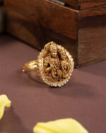 Sacred Lakshmi Temple Ring - Image 2