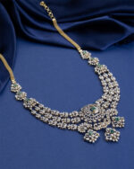 Emerald Sparkle Diamond Necklace