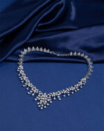 Crystal Blossom Vine Necklace - Image 2