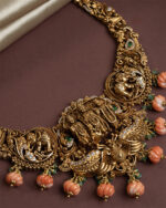 Elephant Motif Antique Necklace - Image 3